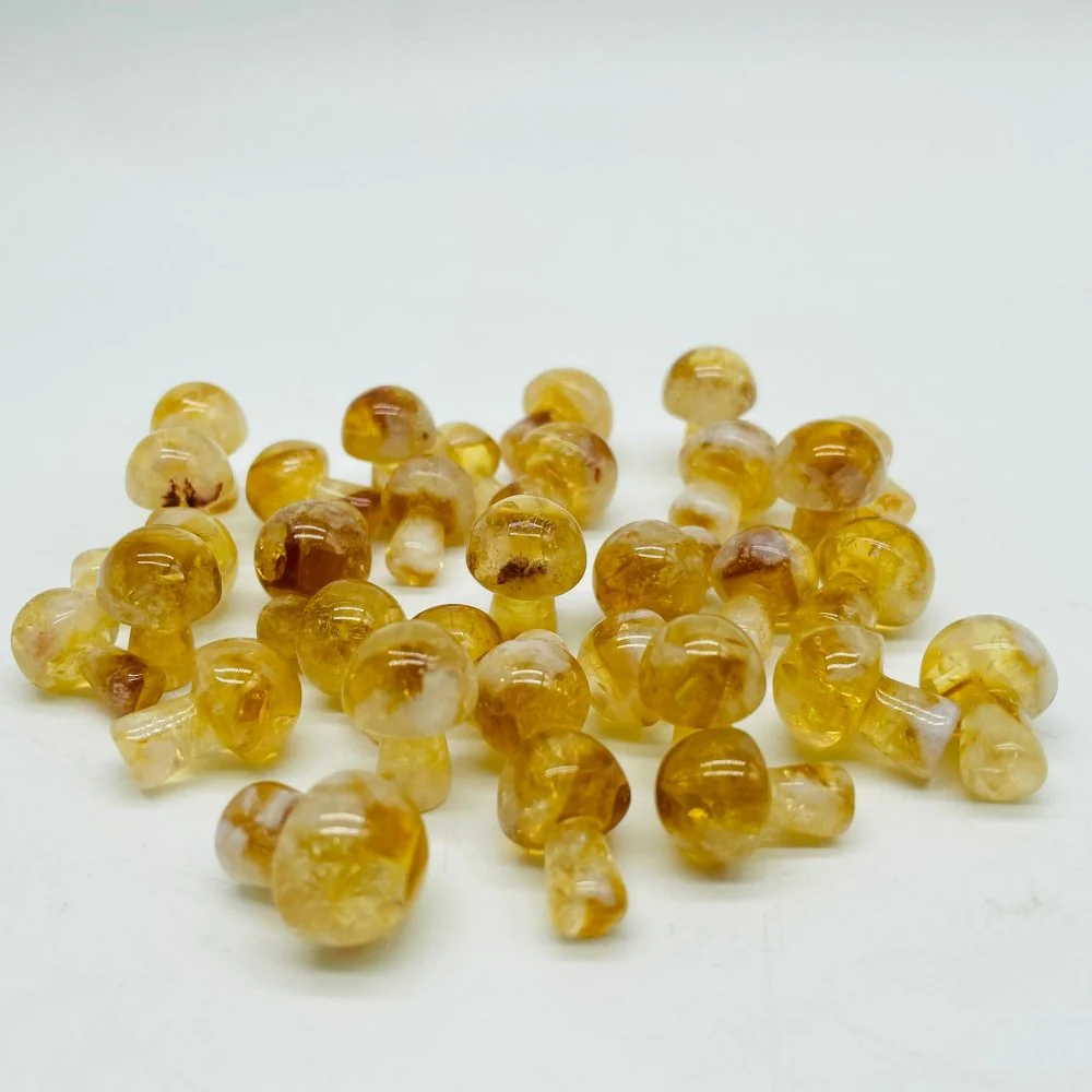 Beautiful Citrine Crystal Mushrooms Wholesale - Image 3