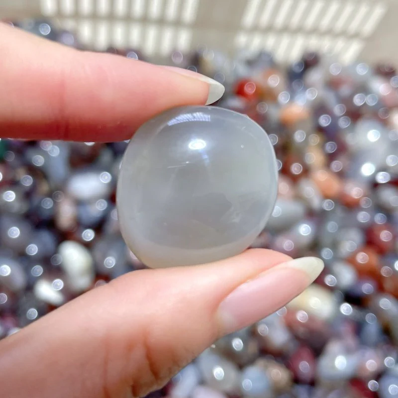 0.8-1.9in Colorful Agate Tumbled Gravel Wholesale - Image 4