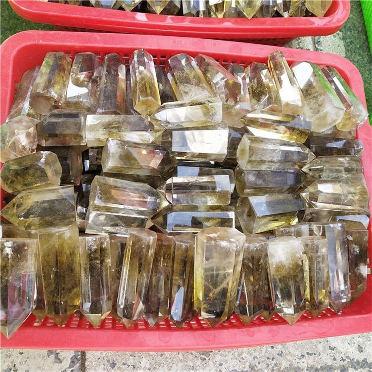 Heat Treatment Citrine Quartz Point Wholesale - Image 3