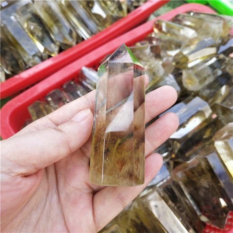 Heat Treatment Citrine Quartz Point Wholesale - Image 4