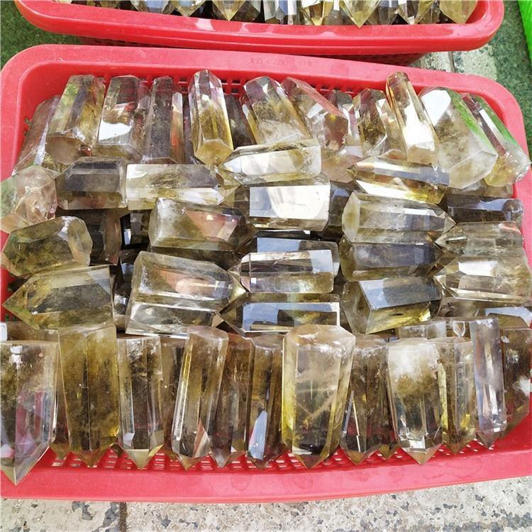 Heat Treatment Citrine Quartz Point Wholesale - Image 5