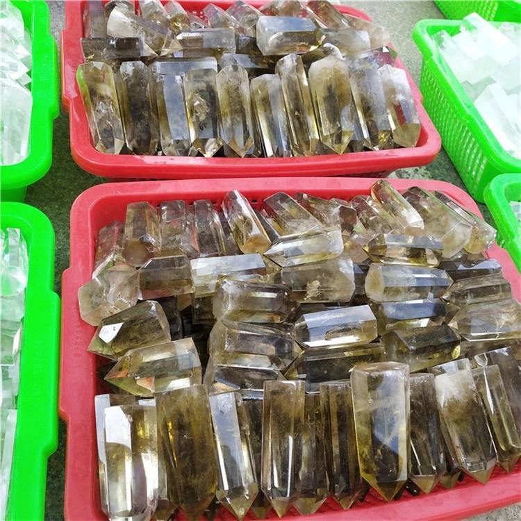 Heat Treatment Citrine Quartz Point Wholesale - Image 6