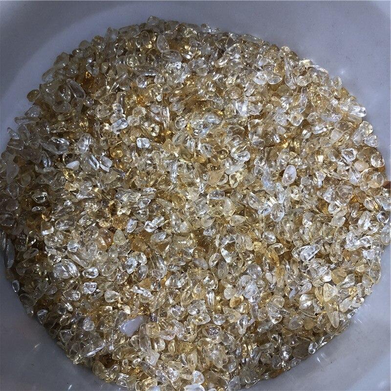 Natural Brazil Citrine Gravel Chips Wholesale - Image 5
