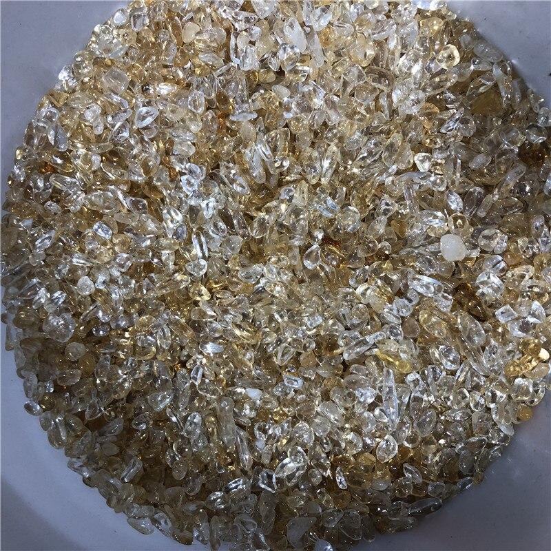 Natural Brazil Citrine Gravel Chips Wholesale - Image 6
