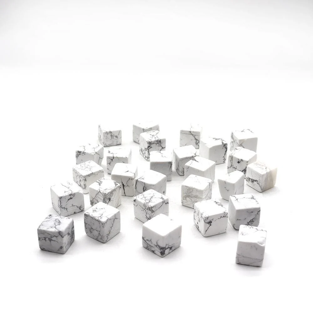 Natural Howlite Cube Wholesale - Image 7