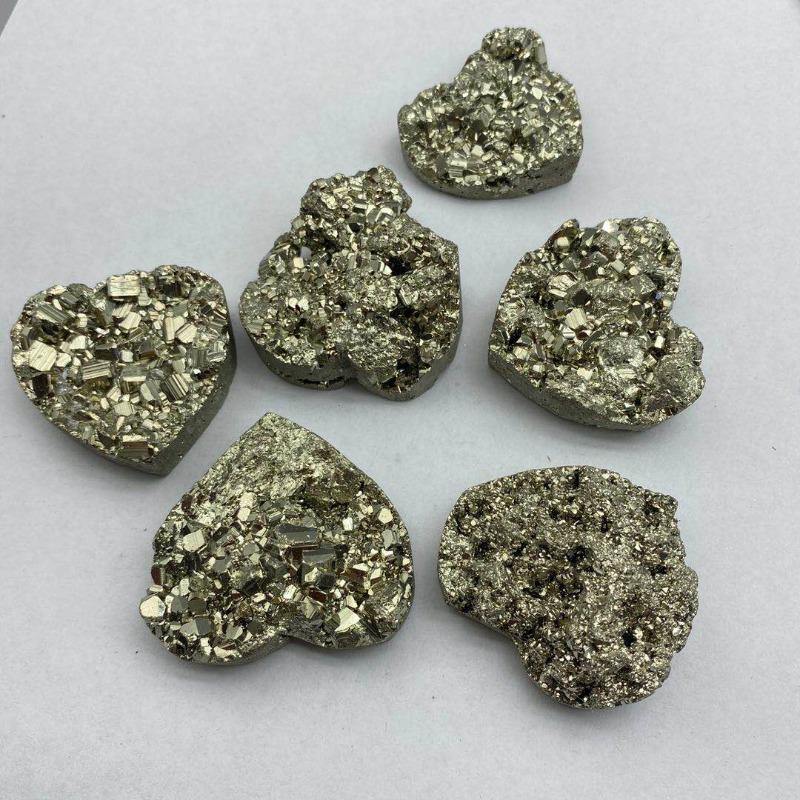 Chalcopyrite Pyrite Heart Shape Wholesale - Image 3