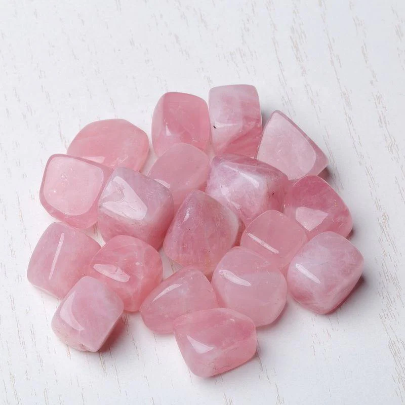 Rose Quartz Crystal Tumble Wholesale - Image 3