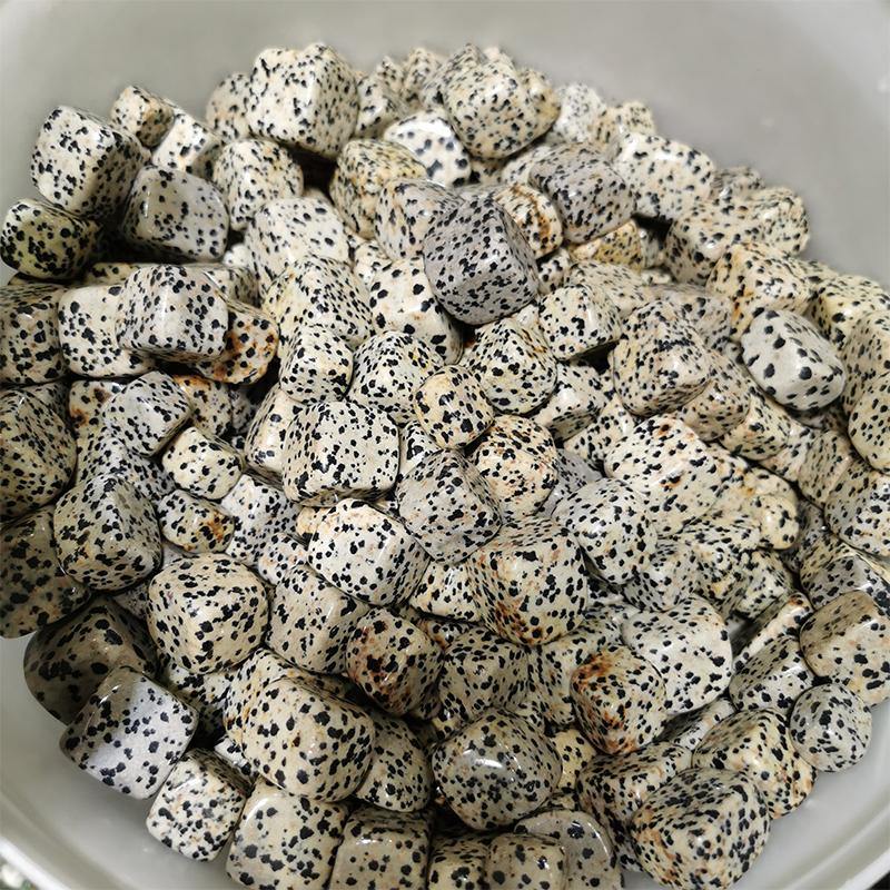 Dalmatian Jasper Cube Tumble Stone Wholesale - Image 4