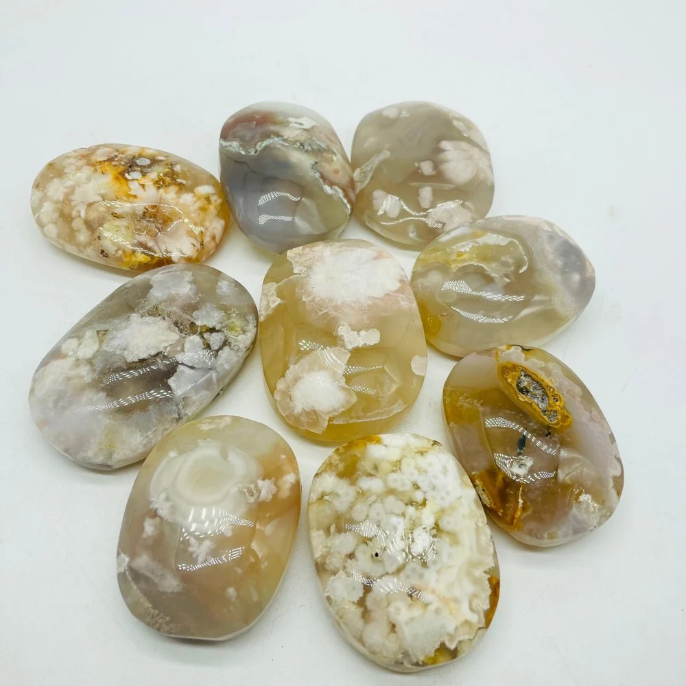 Sakura Agate Palm Stone Wholesale - Image 4