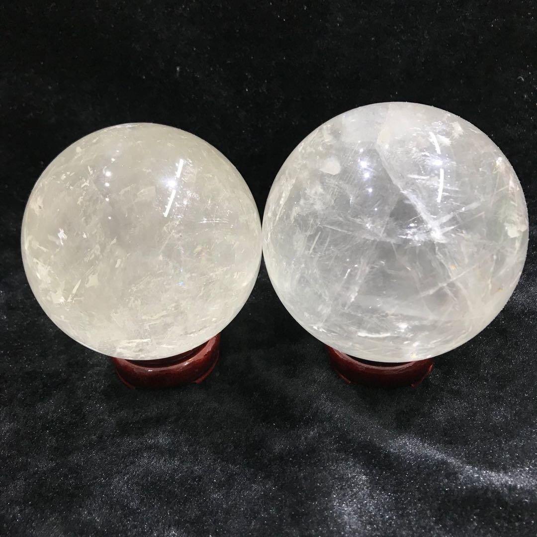 White Calcite Rainbow Sphere Ball Wholesale - Image 6